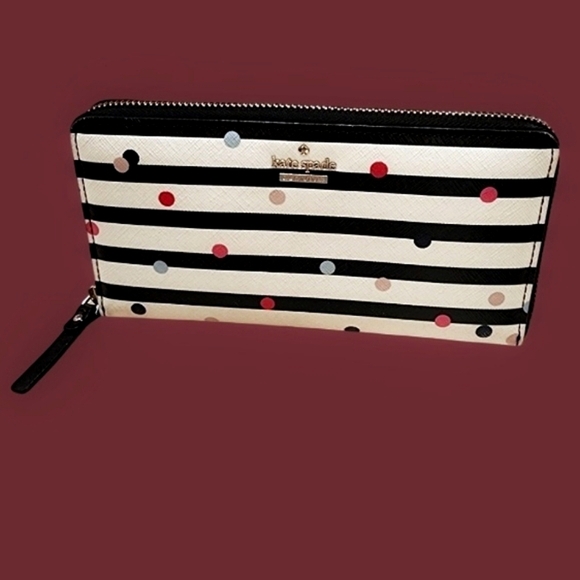 Kate Spade Staci Festive Confetti Bifold Wallet